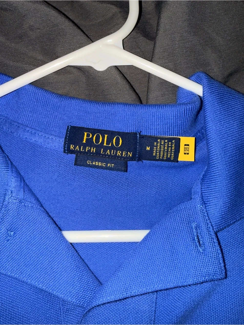 Ralph Lauren Men’s Polo Shirt in Bright Blue with Embroidered Pony